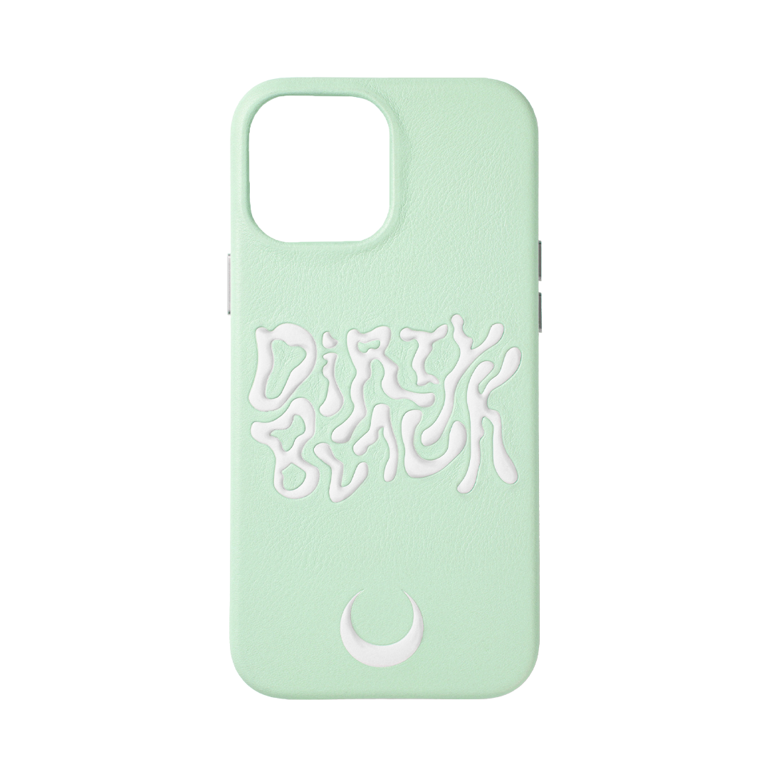 HYPER LOGO SAGE LEATHER IPHONE 13 PRO MAX CASE