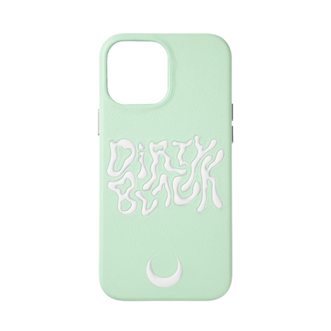 HYPER LOGO SAGE LEATHER IPHONE 13 PRO MAX CASE