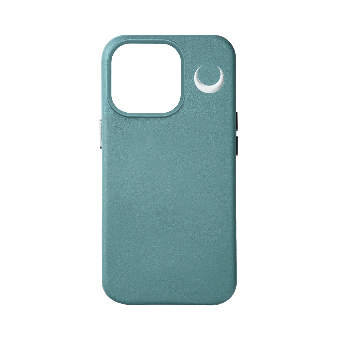 CRESCENT MAGSAFE OCEAN LEATHER IPHONE CASE