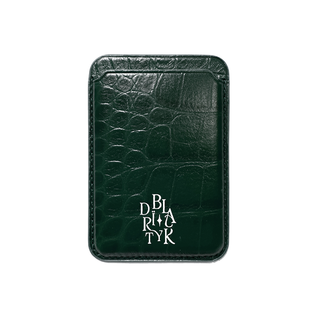 MAGSAFE GREEN LEATHER WALLET