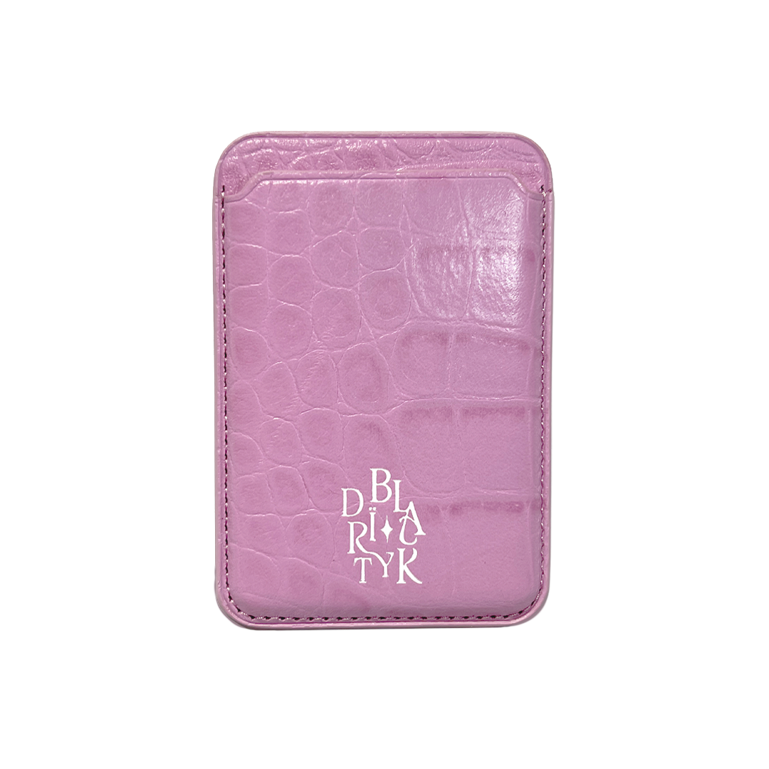 MAGSAFE LILAC LEATHER WALLET