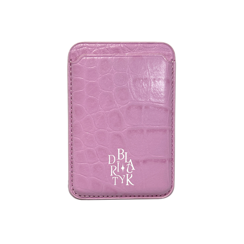 MAGSAFE LILAC LEATHER WALLET