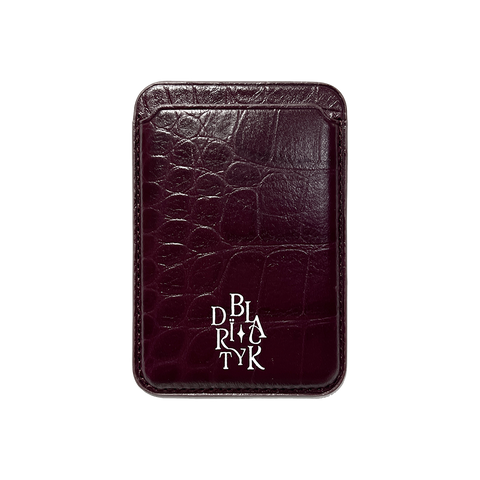 MAGSAFE SANGRIA LEATHER WALLET