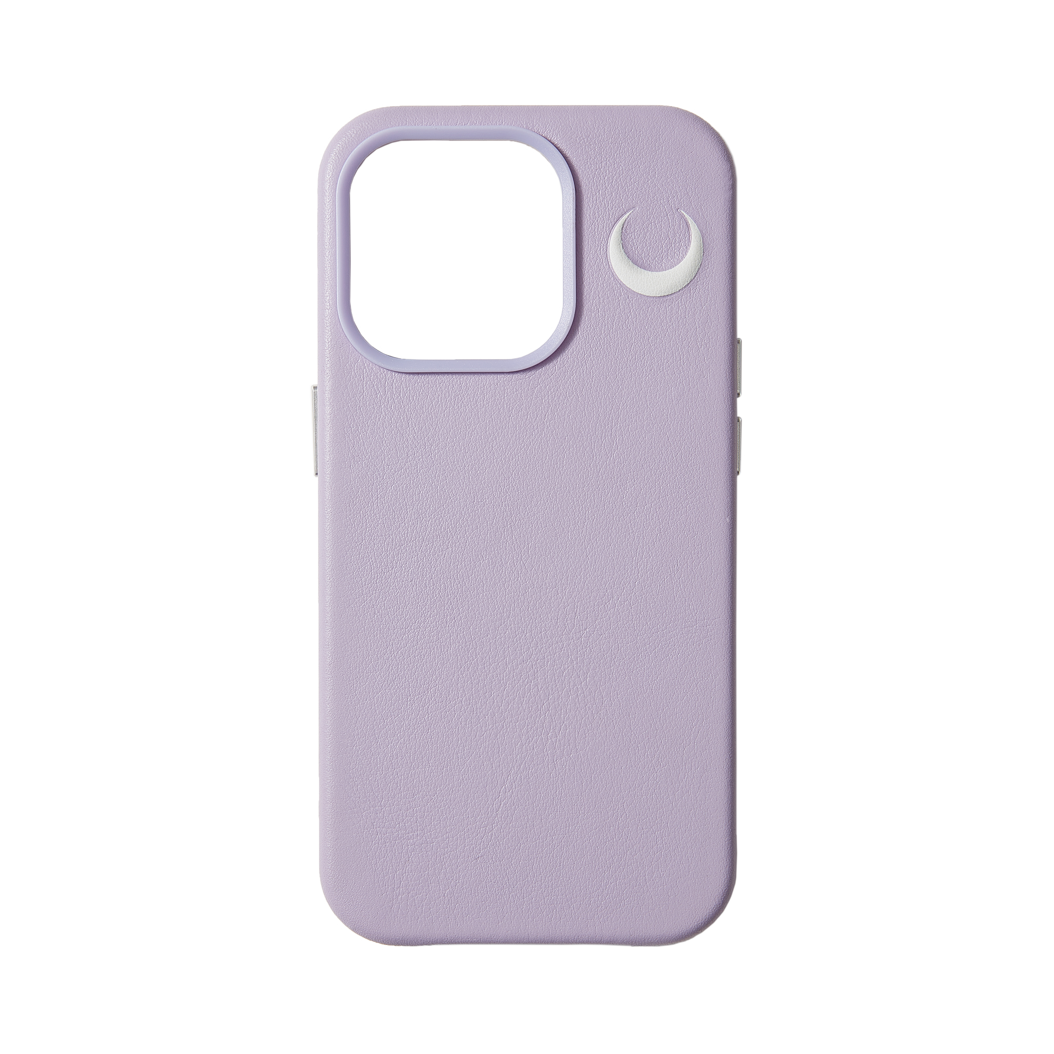 CRESCENT MAGSAFE PURPLE LEATHER IPHONE CASE