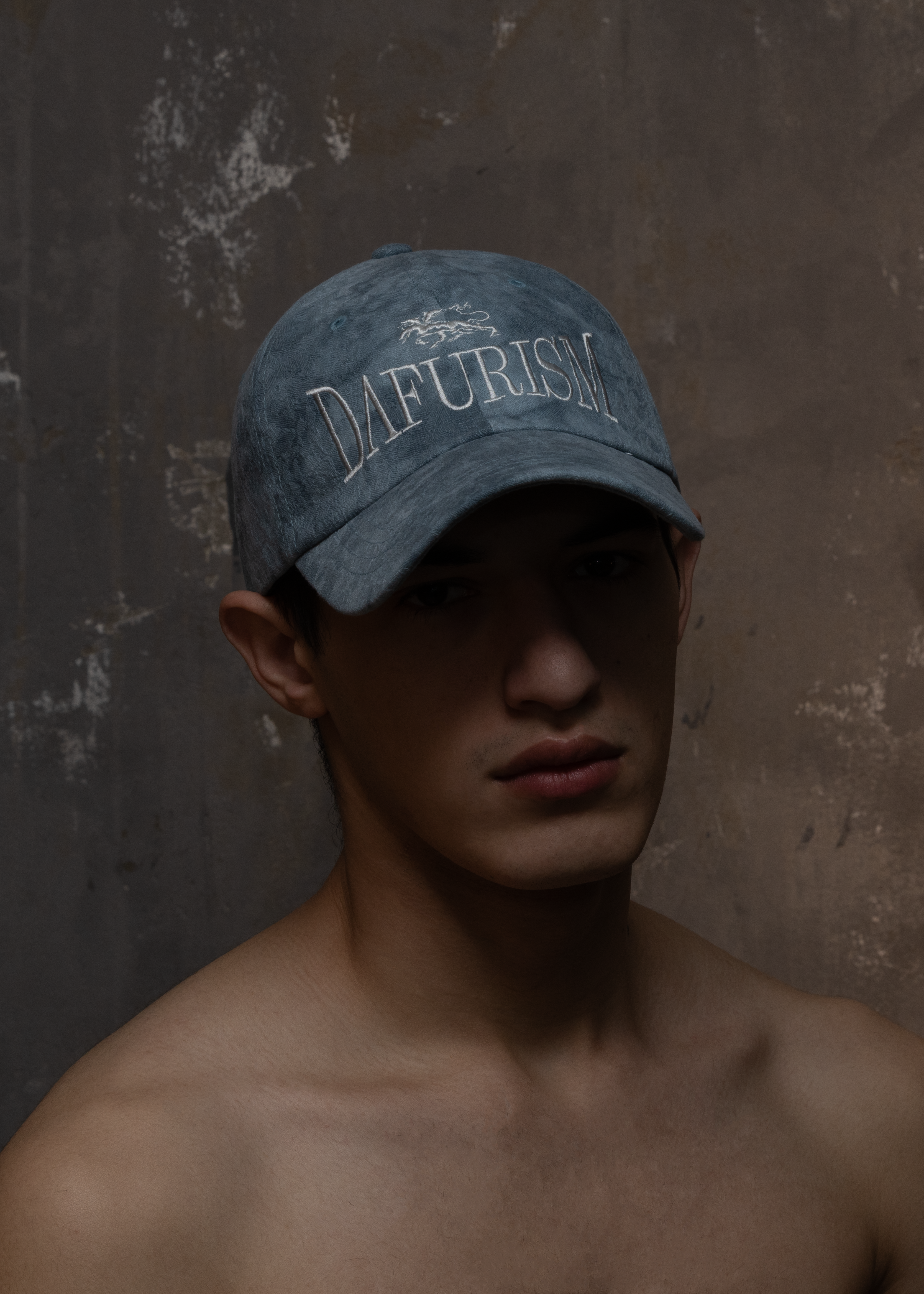 VINTAGE DAFURISM LOGO JACQUARD LAKE CAP