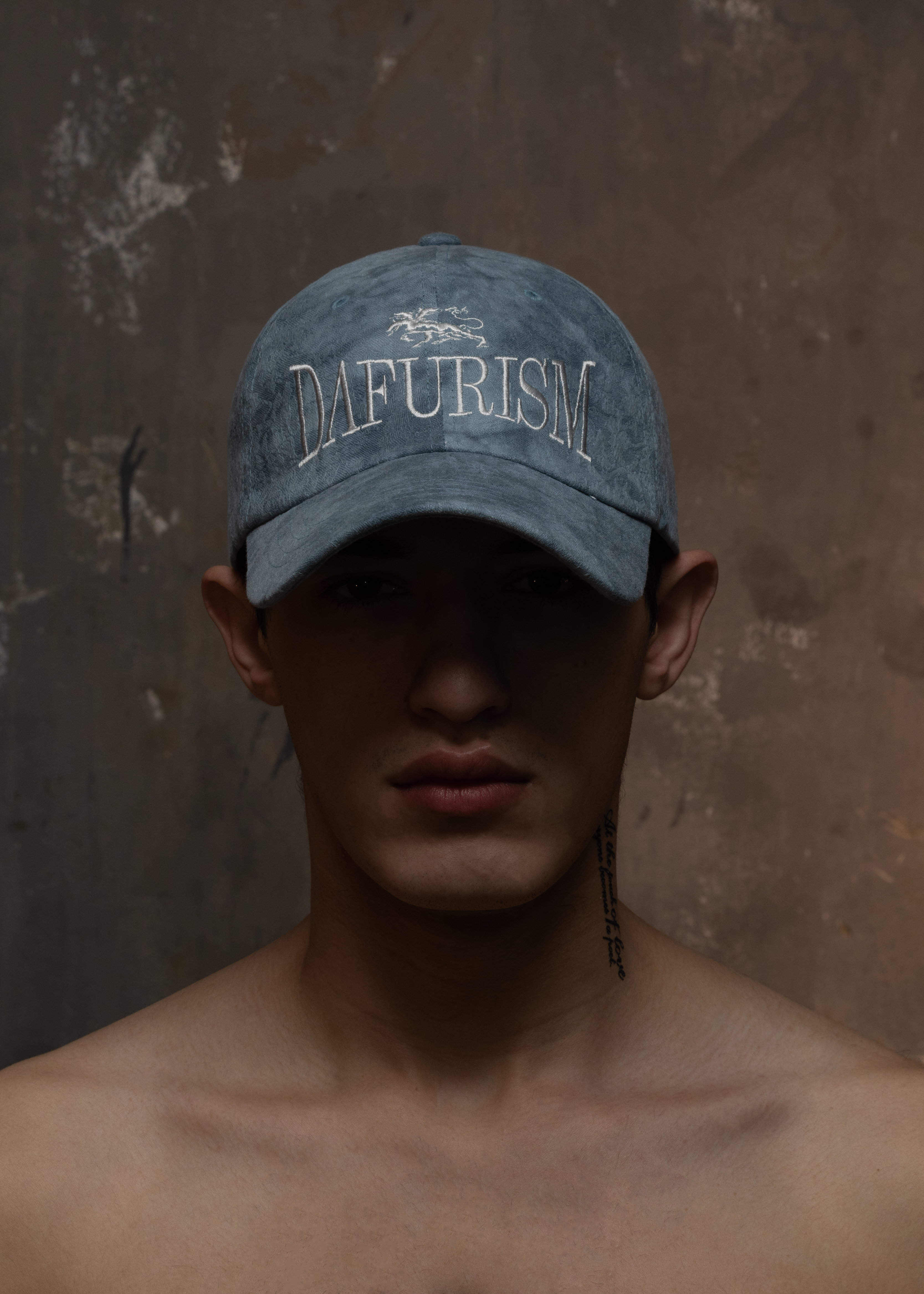 VINTAGE DAFURISM LOGO JACQUARD LAKE CAP