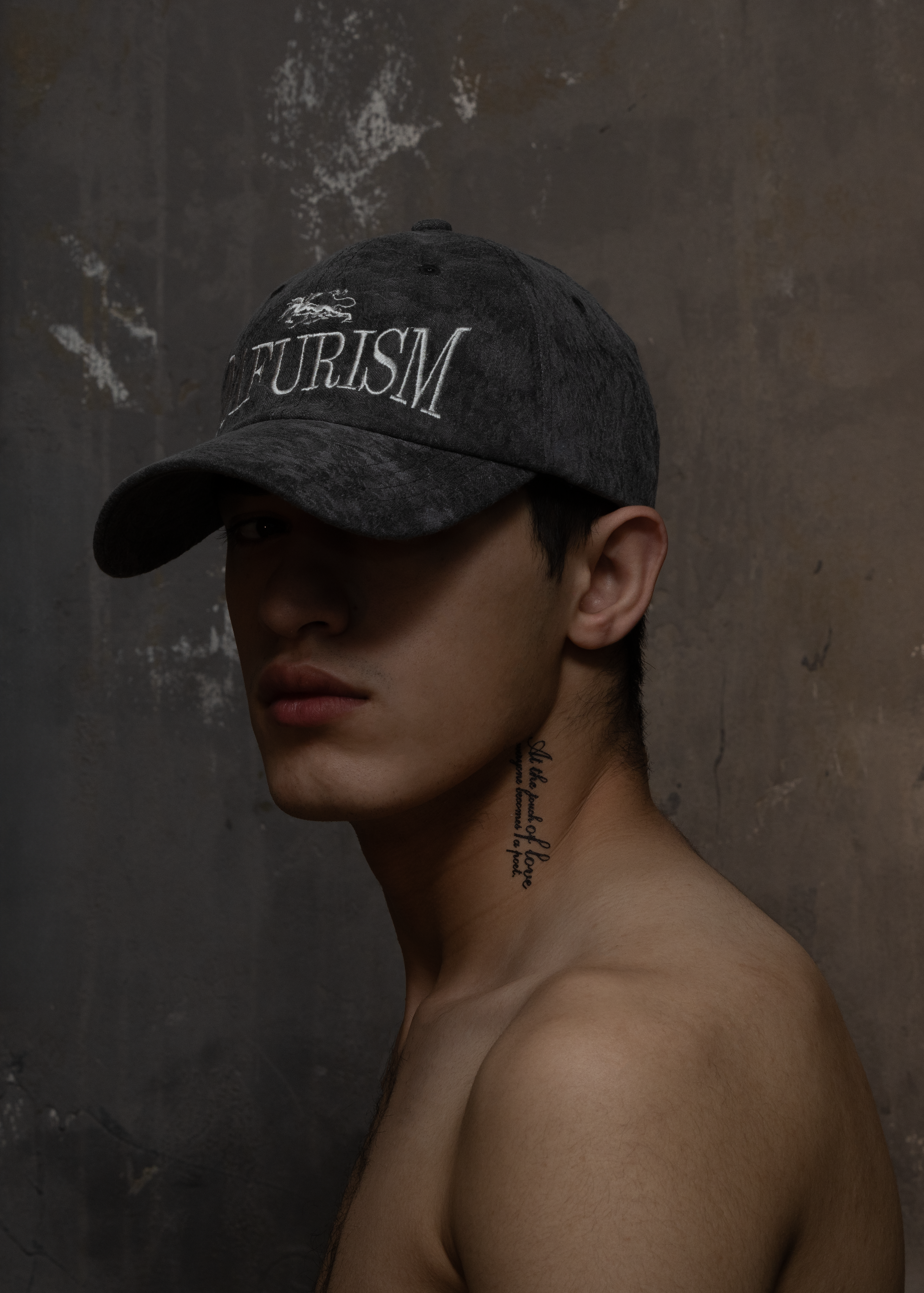 VINTAGE DAFURISM LOGO JACQUARD CASTLE CAP