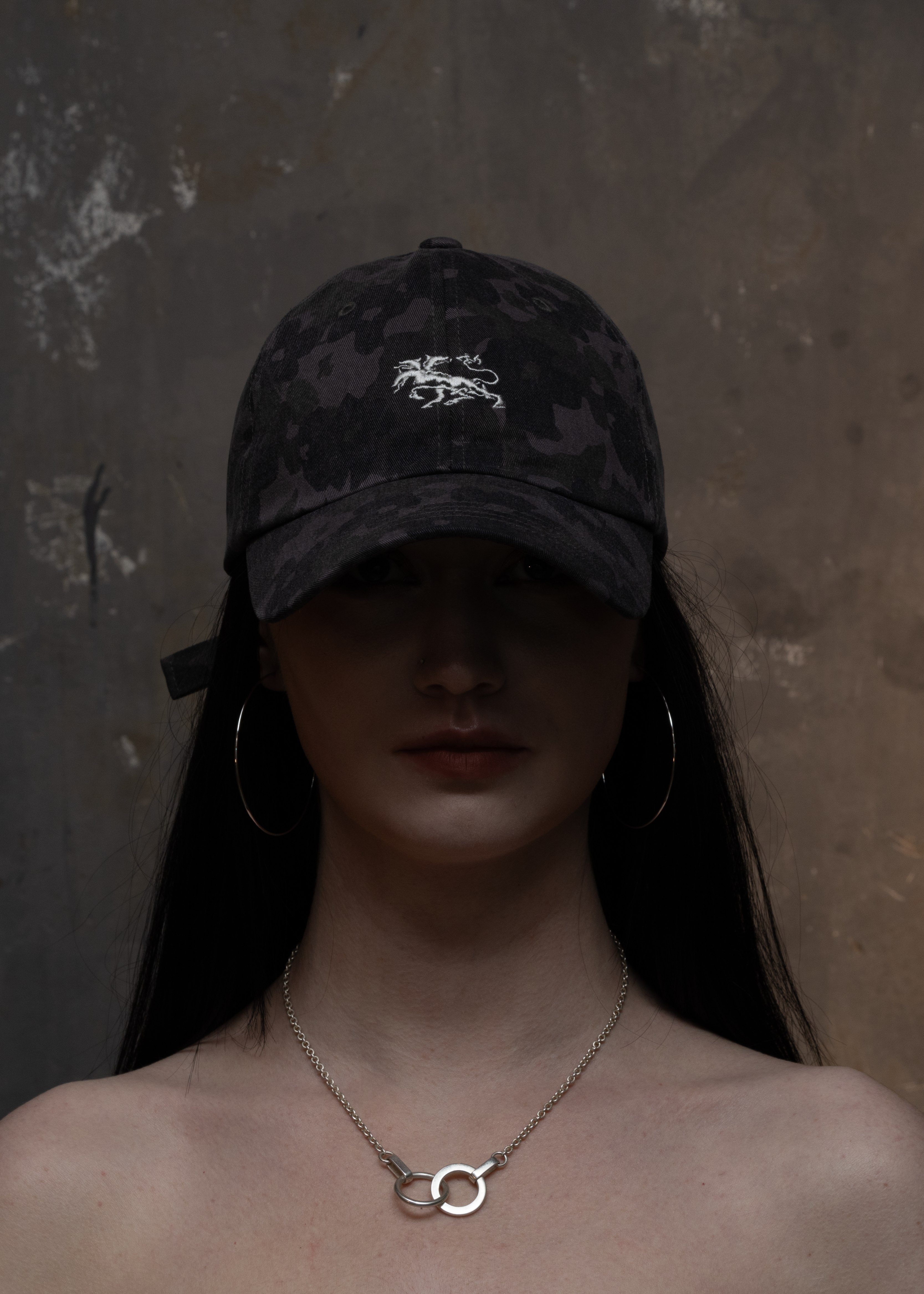 VINTAGE CAPTAIN CAMO CAP