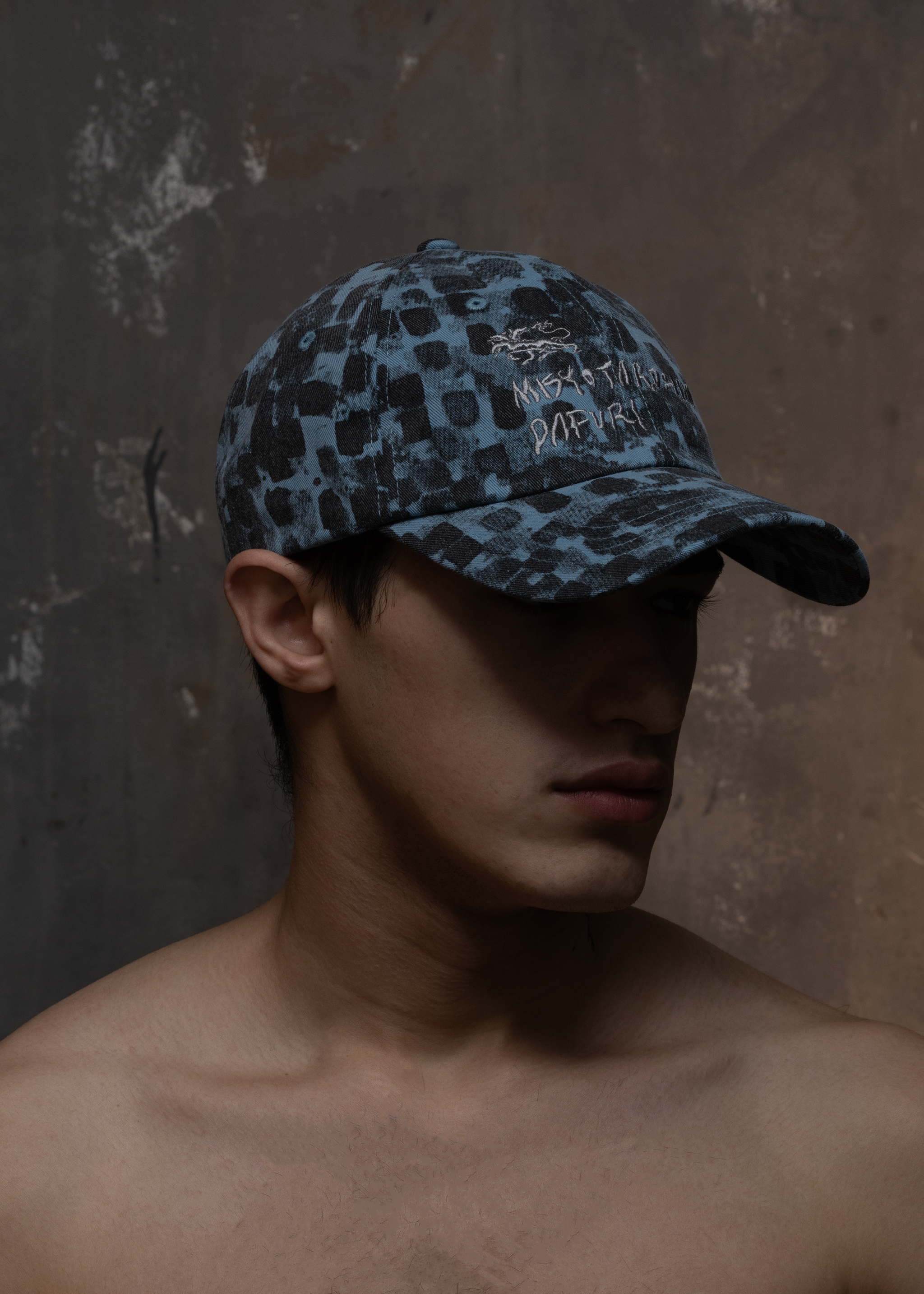 WASHED LETTERING DIRTY VALLEY CAP